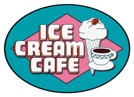 Ice Cream Cafe Logo Ice Cream Cafe Logo