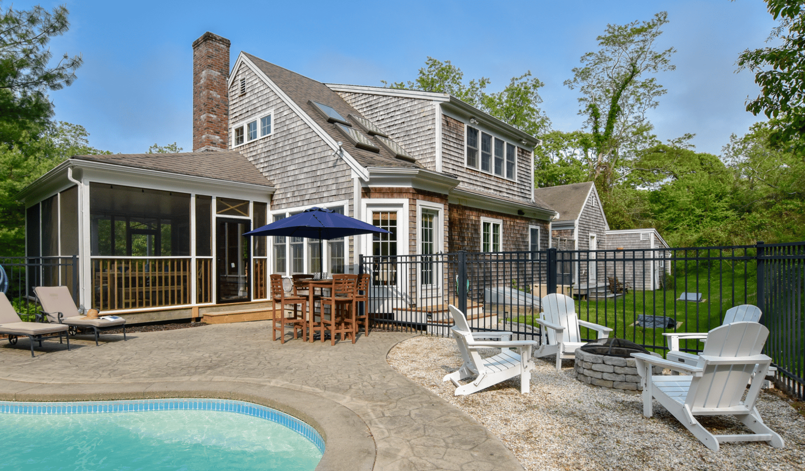 Vacation rental home with pool in Chatham